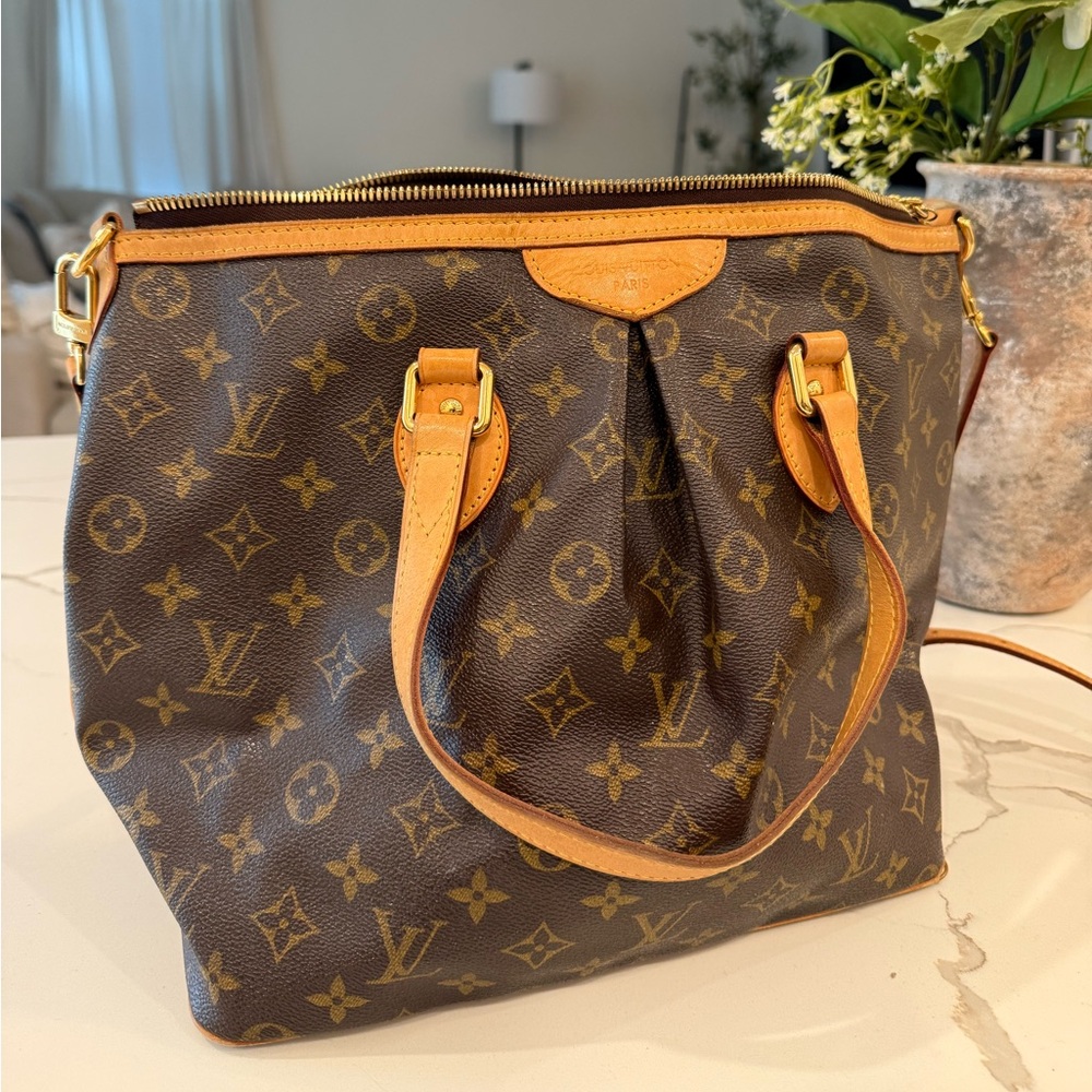 Louis Vuitton Palermo PM with Monogram Canvas